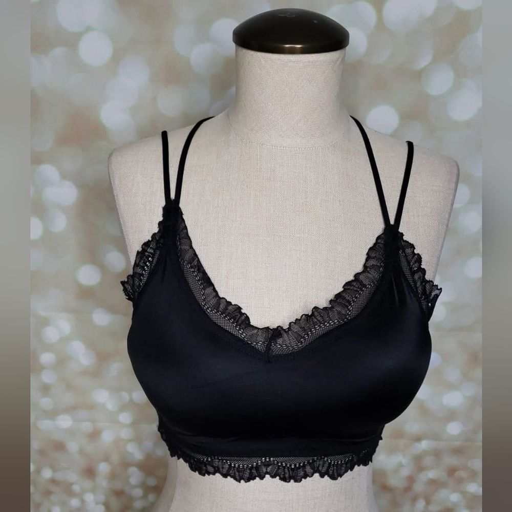 Judy K Black Bralette